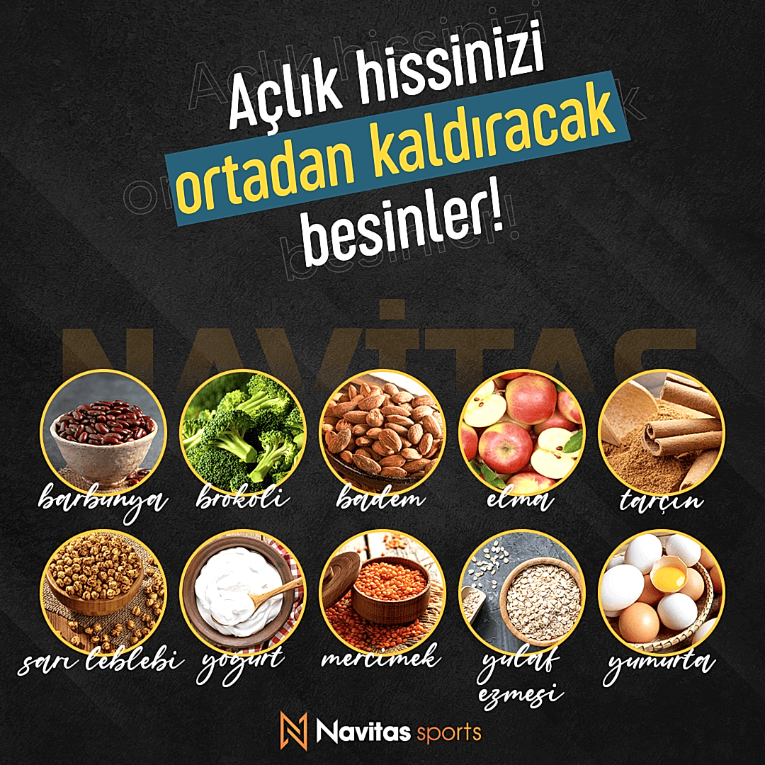 Açlık Hissinizi Ortadan Kaldıracak Besinler !